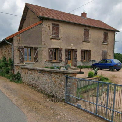 Avant réalisation de la façade à Roanne